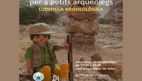 Portada Joc i patrimoni per a petits arqueòlegs
