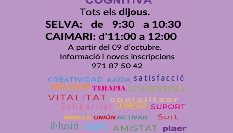 Portada Tallers d'estimulació cognitiva