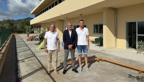 Portada Visita al nou CEIP Ses Deveres