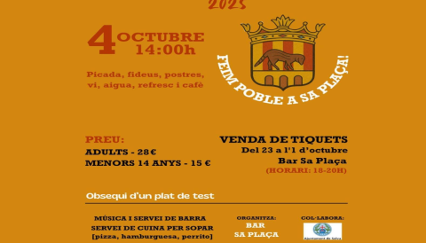 Portada Dinar tradicional Fideus de Vermar 2025
