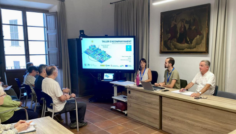 Portada Taller d'acompanyament de l'autoconsum compartit