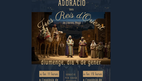 Portada Adoració dels tres Reis d'Orient