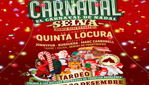 Portada Arriba la 1a edició del CARNADAL a Selva!