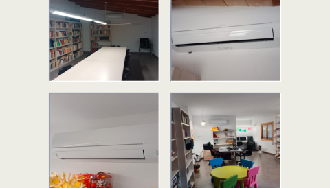 Portada Millora de les condicions de la Biblioteca Municipal de Biniamar