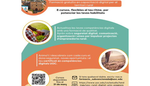 Portada Programa formatiu AGRO Rural Digital