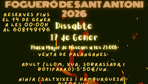 Portada Sant Antoni a Moscari