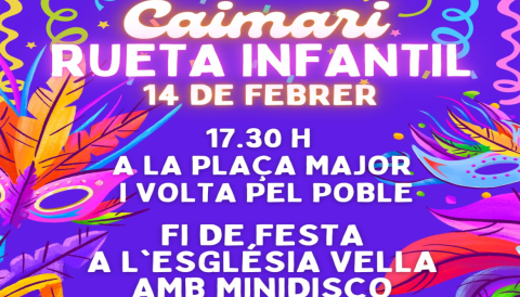 Portada Carnaval a Caimari 2026
