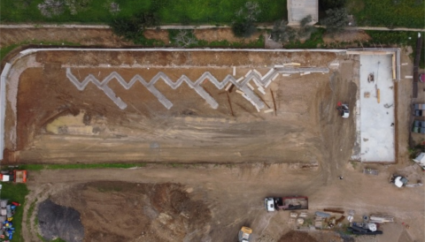 Portada L’Ajuntament de Selva avança en la construcció del nou Punt Verd municipal