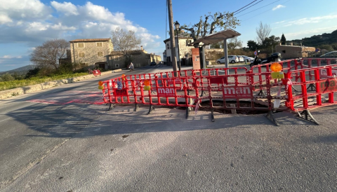 Portada Avanç de les obres de connexió de la xarxa d’aigües residuals del Punt Verd del Municipi de Selva