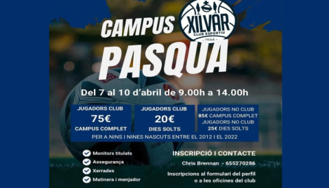 Portada Campus Pasqua 2026