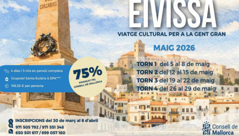 Portada Viatja amb el Consell a Eivissa i Formentera