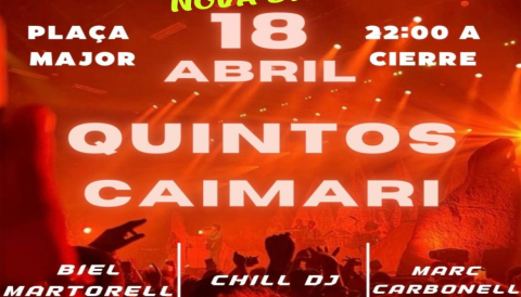 Portada Quintos Caimari 18 d'abril 2026 - Nova data
