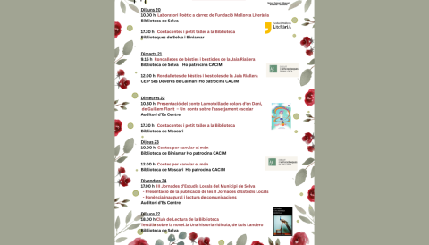 Portada Setmana del llibre 2026