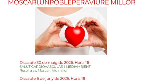 Portada Xerrada col·loqui - Moscari, un poble per a viure millor