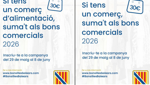 Portada Adhesió a la campanya «Balears bons de comerç i d’aliments»