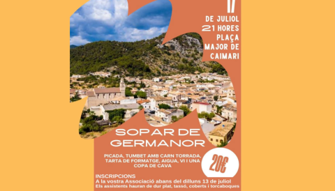 Portada Sopar de Germanor