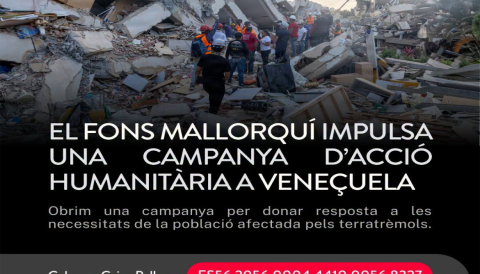 Portada Campanya d'acció humanitària a Veneçuela