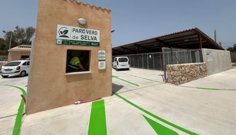 Portada El nou Punt Verd del Municipi de Selva ja està en funcionament