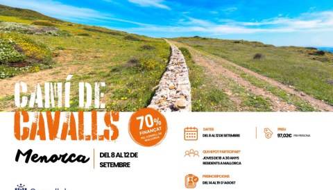 Portada Descobreix el Camí de Cavalls amb el Consell de Mallorca