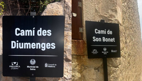 Portada Primera fase de senyalització dels camins públics