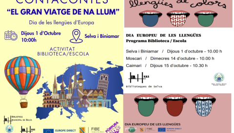 Portada Celebració del Dia Europeu de les Llengües